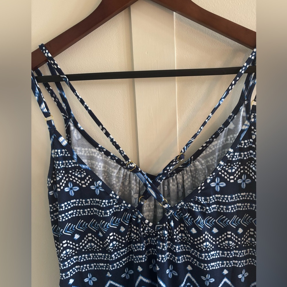 Tommy Bahama Indigo Cowrie Crossback Dress - Picture 5 of 6